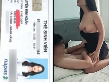 Nguyễn Kim Yến sinh viên đại học Ngân Hàng lộ clip sex